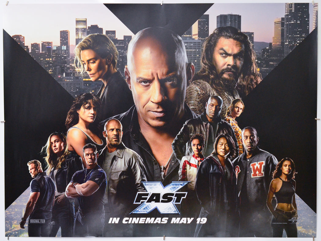 Fast X - Original Quad Poster - Film Poster - Movie Poster