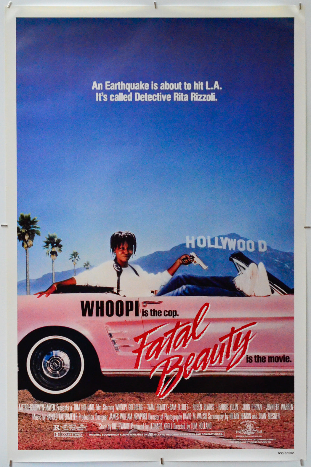 Fatal Beauty - Original One Sheet Poster - Film Poster - Movie Poster 