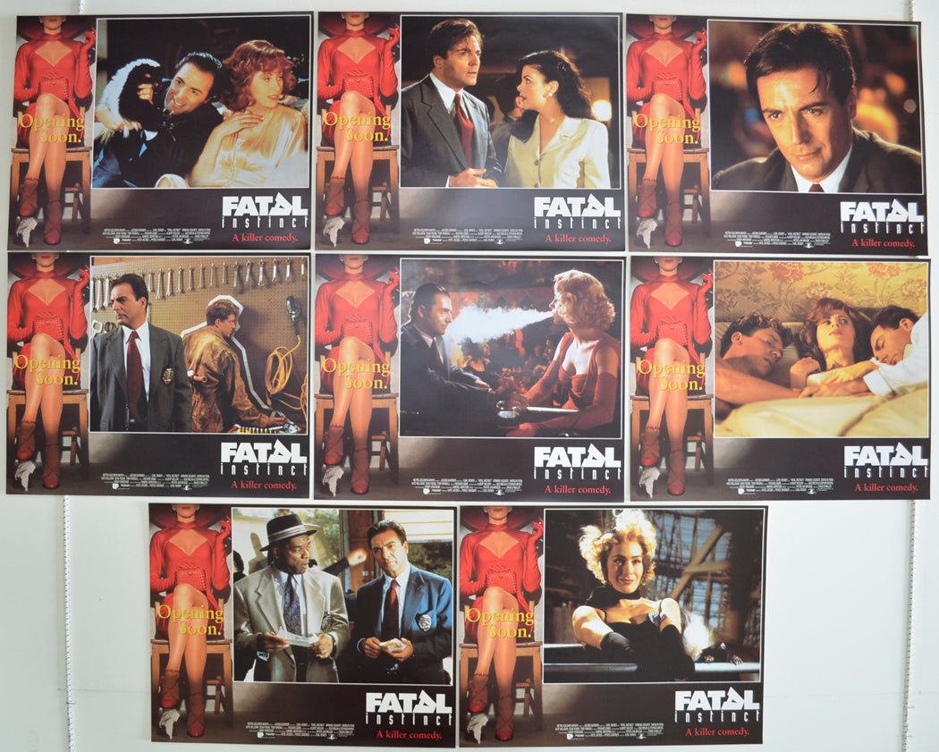 Fatal Instinct  Set of 8 Original Cinema Lobby Cards 