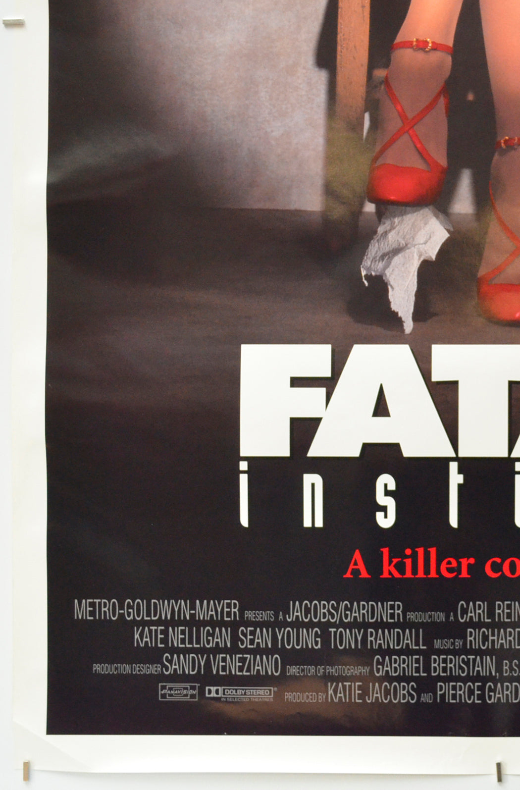 FATAL INSTINCT (Bottom Left) Cinema One Sheet Movie Poster 