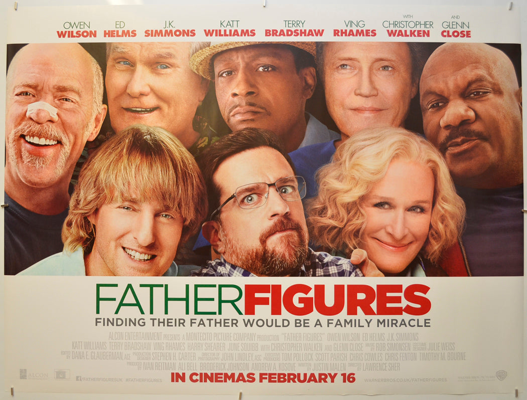 Father Figures Original Quad Poster - Film Poster - Movie Poster