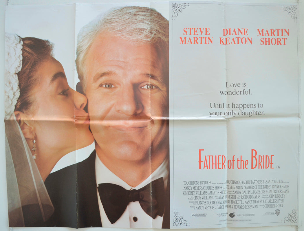 Father Of The Bride Original Quad Poster - Film Poster - Movie Poster  