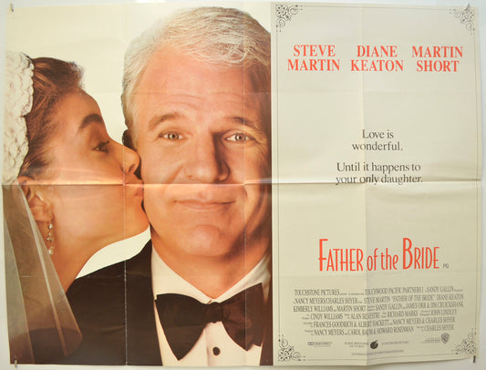 Father Of The Bride Original Quad Poster - Film Poster - Movie Poster