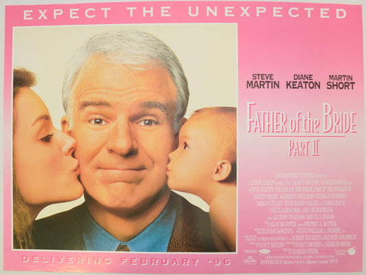 Father Of The Bride Part II Original Mini Quad Poster - Film Poster - Movie Poster