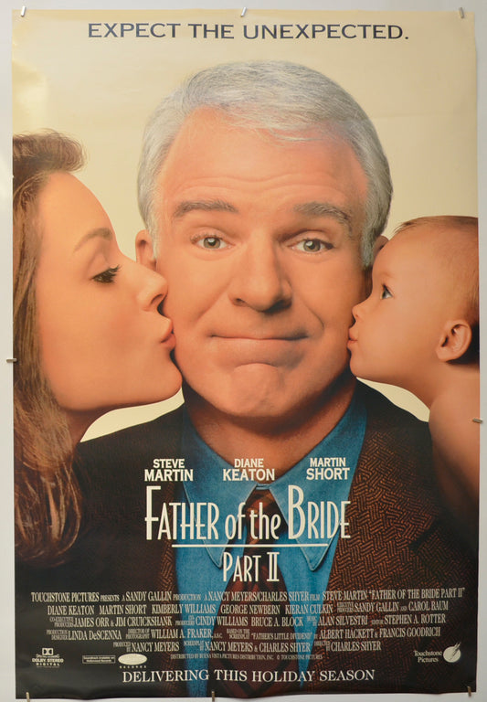 Father Of The Bride Part II Original One Sheet Poster - Film Poster - Movie Poster