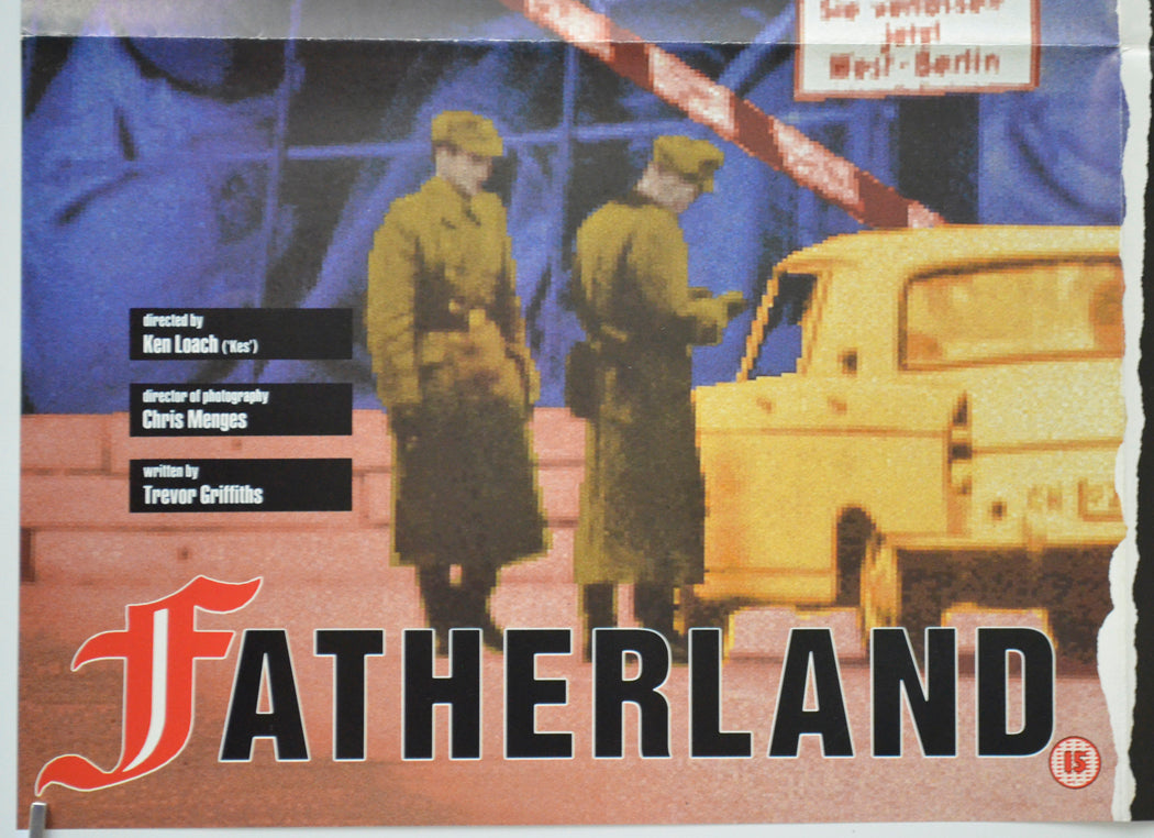 FATHERLAND / DOWN BY LAW (Bottom Left) Cinema Mini Quad Movie Poster 