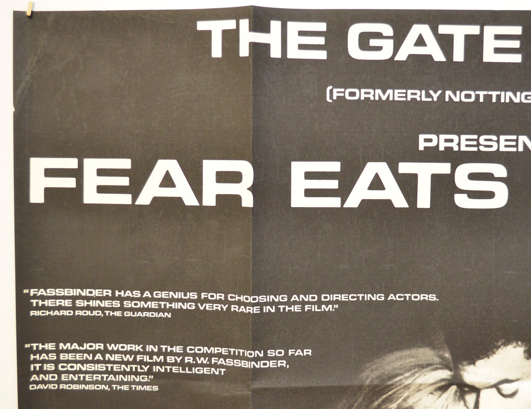 FEAR EATS THE SOUL (Top Left) Cinema Quad Movie Poster 