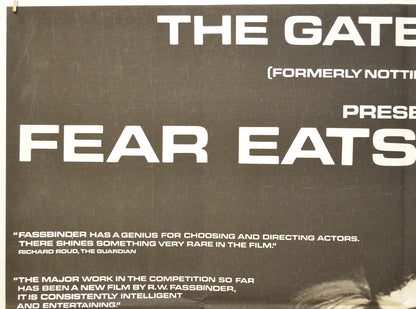 FEAR EATS THE SOUL (Top Left) Cinema Quad Movie Poster 