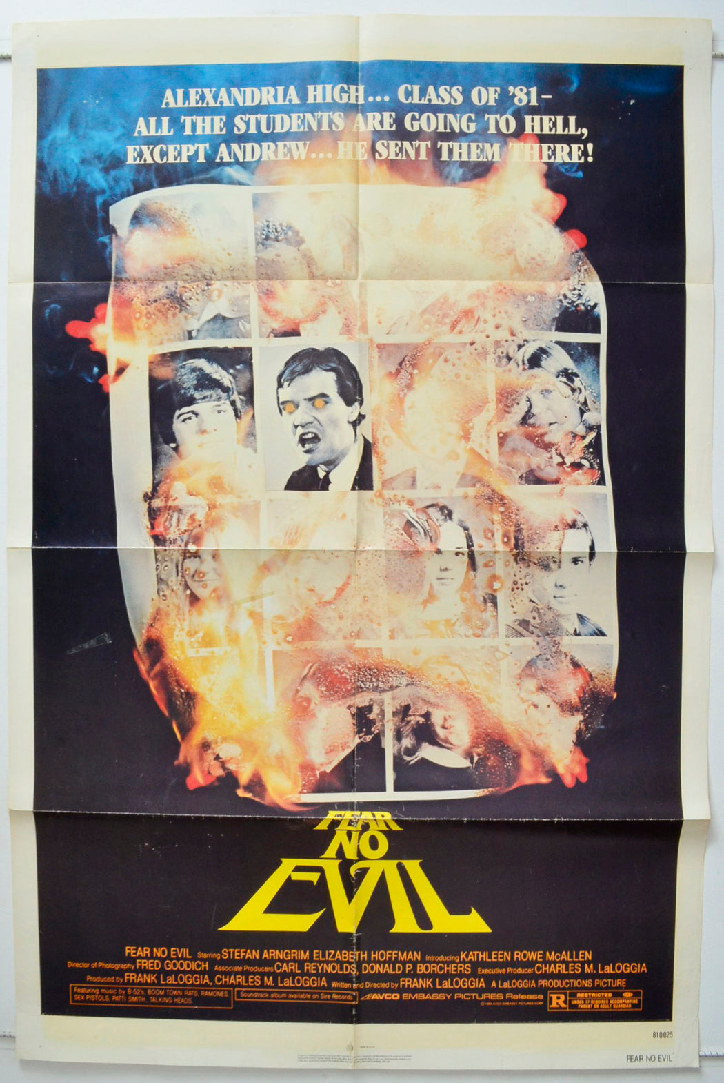 Fear No Evil Original One Sheet Poster - Movie Poster