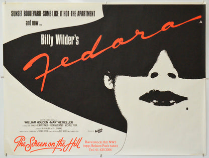 Fedora - Original Quad Poster - Film Poster - Movie Poster