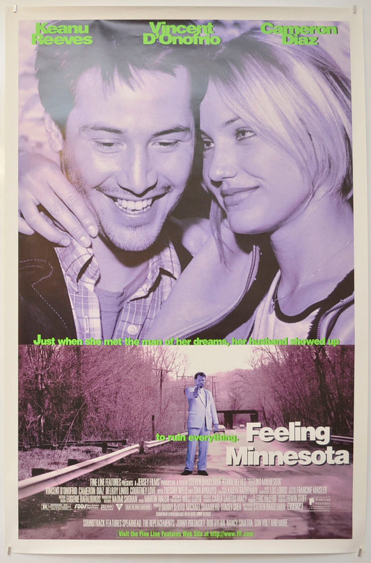 Feeling Minnesota Original One Sheet Poster - Film Poster - Movie Poster