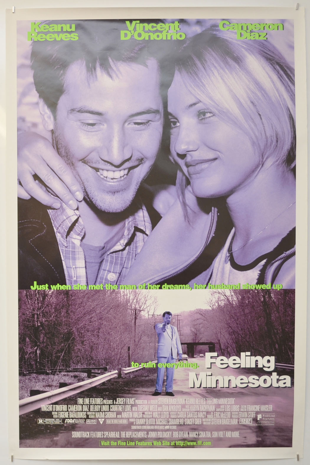 Feeling Minnesota Original One Sheet Poster - Film Poster - Movie Poster