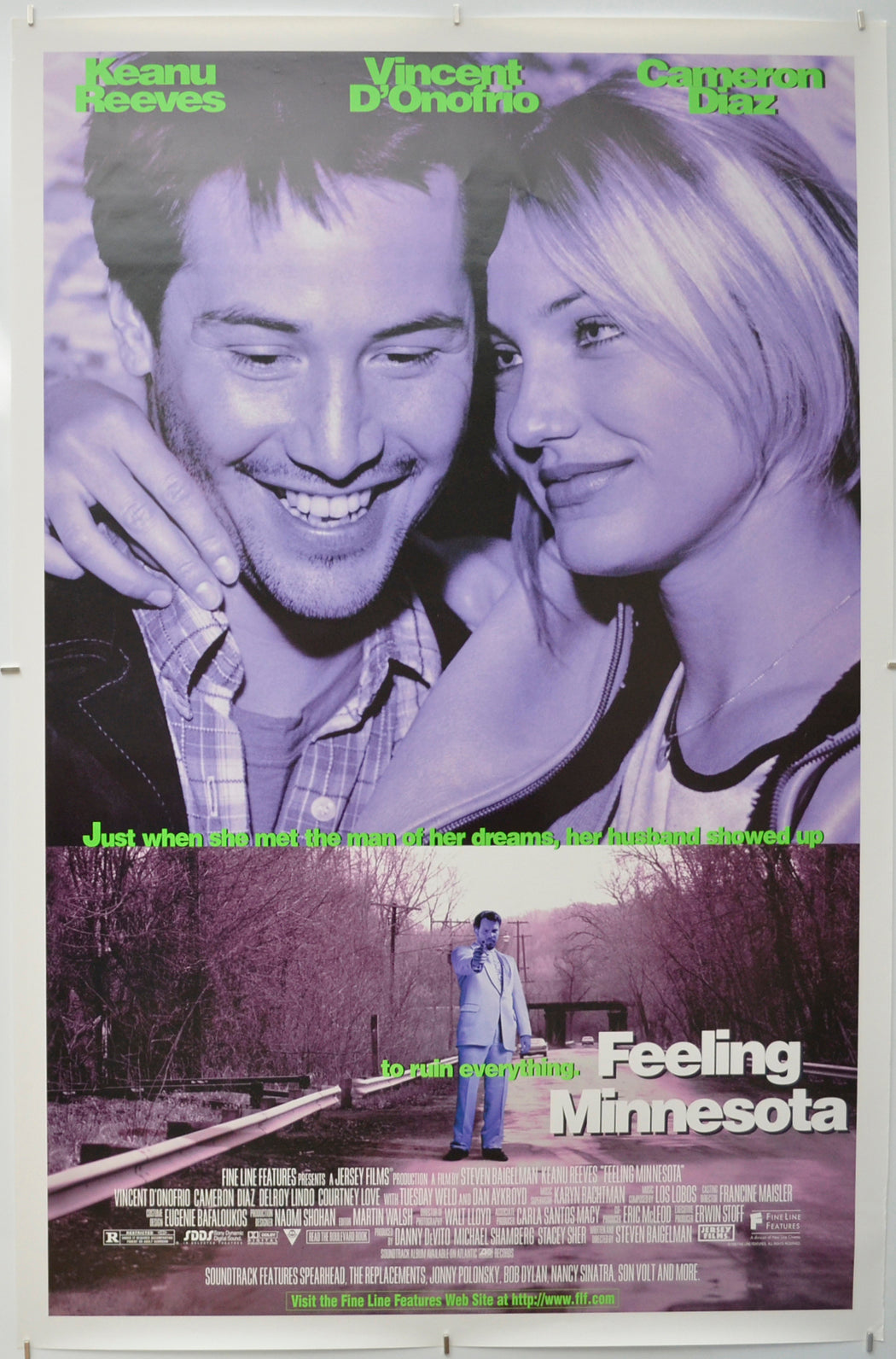 Feeling Minnesota Original One Sheet Poster - Film Poster - Movie Poster