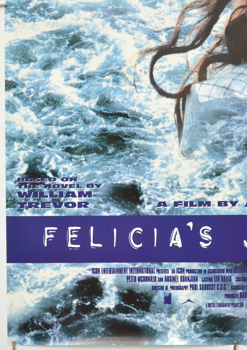 FELICIA’S JOURNEY (Bottom Left) Cinema One Sheet Movie Poster 