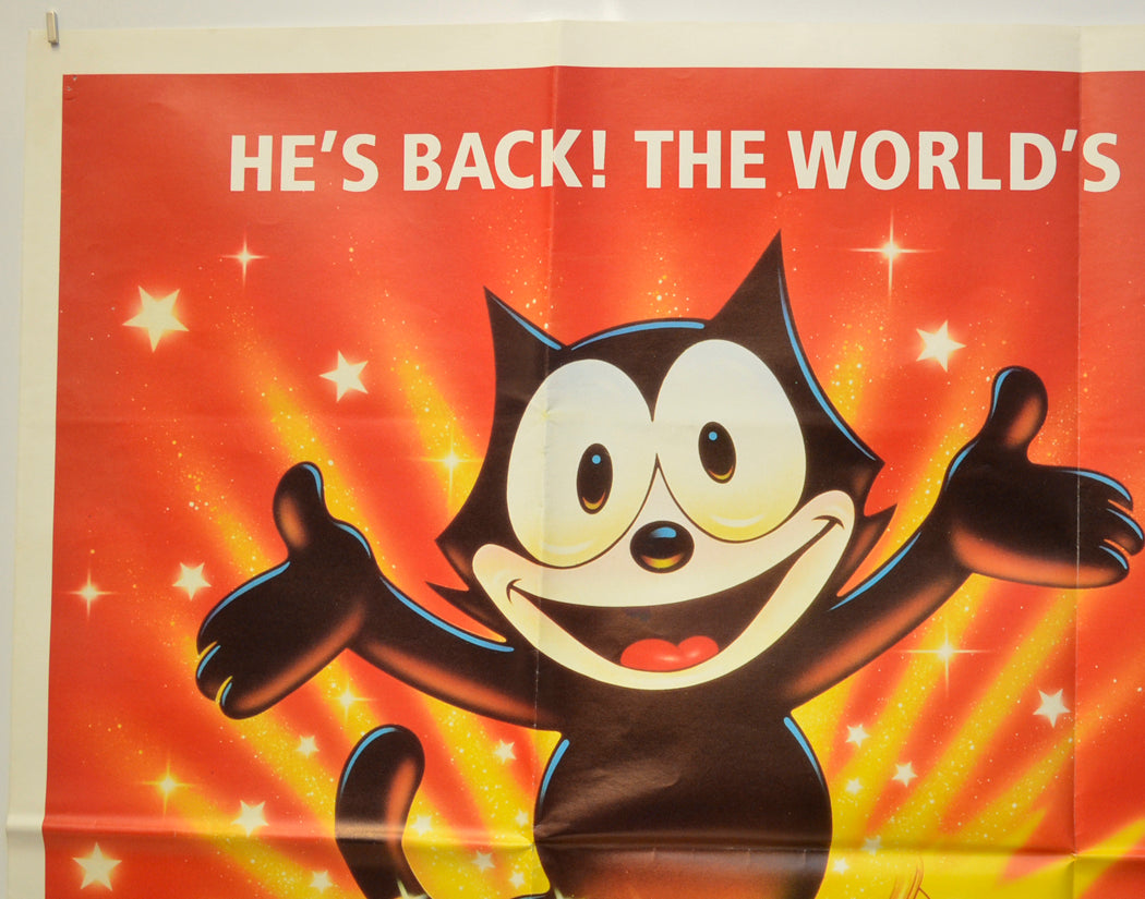 FELIX THE CAT (Top Left) Cinema Quad Movie Poster 