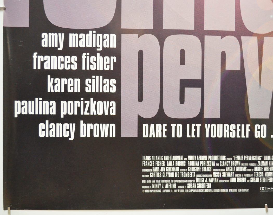 FEMALE PERVERSIONS (Bottom Left) Cinema Quad Movie Poster 