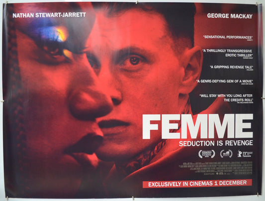 Femme Original Quad Poster - Film Poster - Movie Poster 
