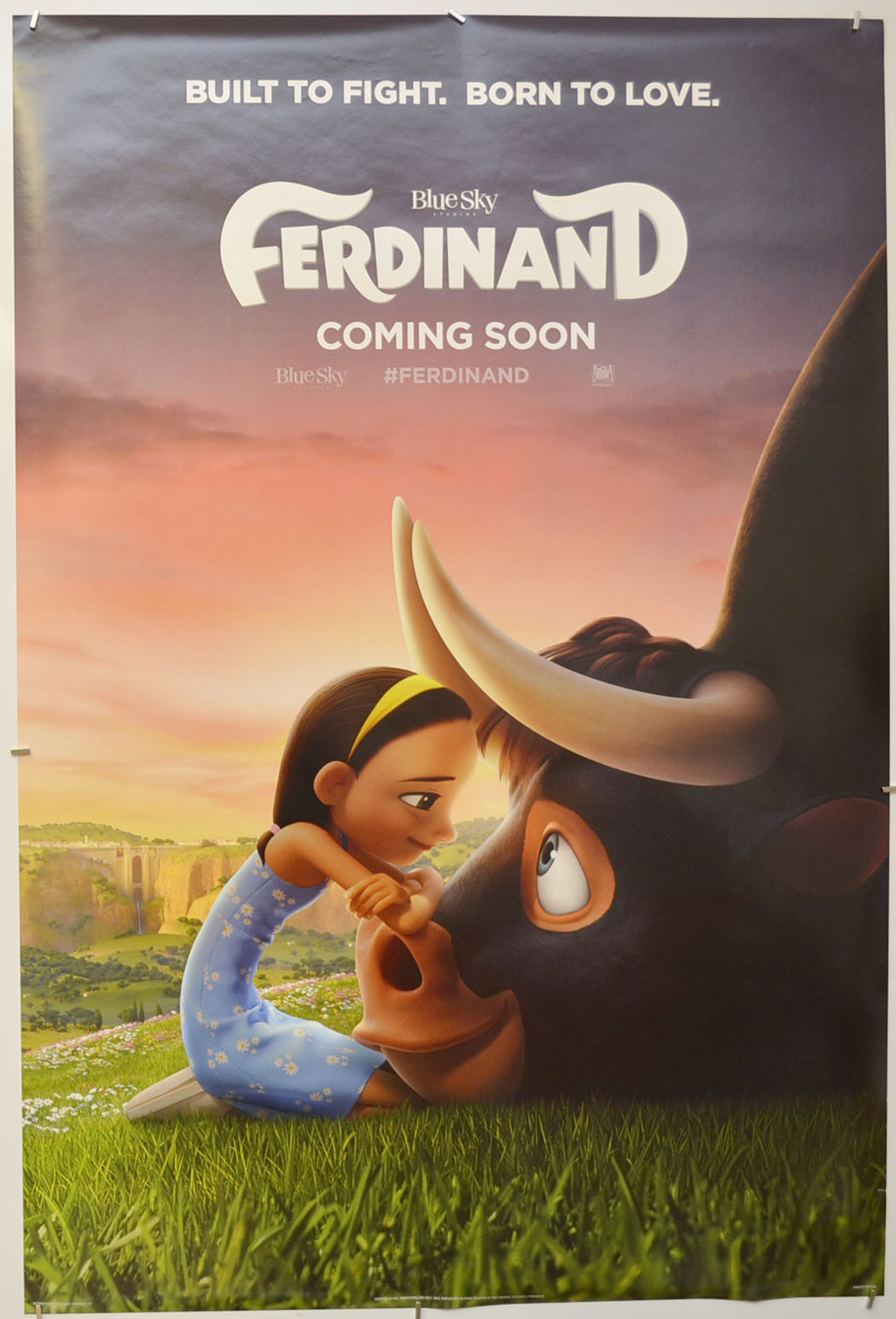 Ferdinand (Teaser / Advance Version)  Original One Sheet Poster - Film Poster - Movie Poster