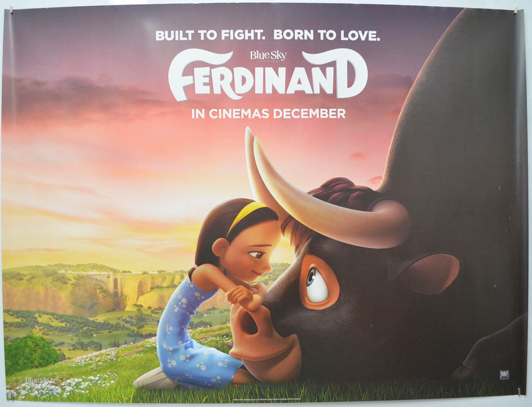 Ferdinand (Teaser / Advance Version) Original Quad Poster - Film Poster - Movie Poster