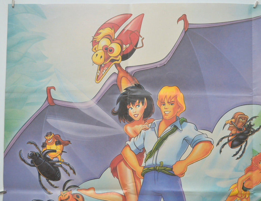 FERNGULLY : THE LAST RAINFOREST (Top Left) Cinema Quad Movie Poster 