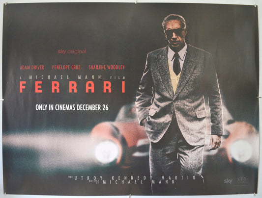 Ferrari Original Quad Poster - Film Poster - Movie Poster 