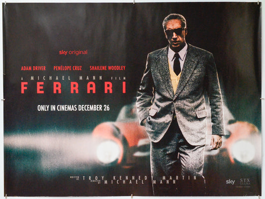 Ferrari - Original Quad Poster - Film Poster - Movie Poster