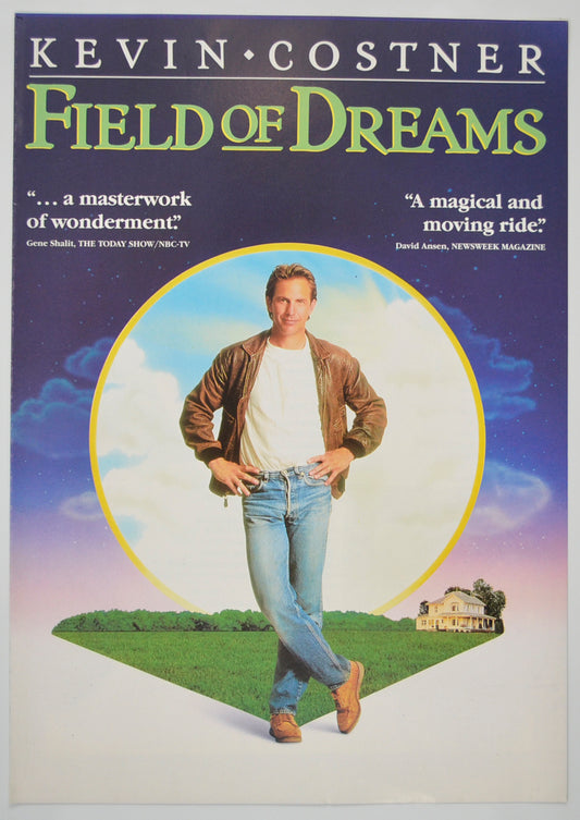 Field Of Dreams Original 4 Page Cinema Exhibitors Campaign Pressbook (UK)