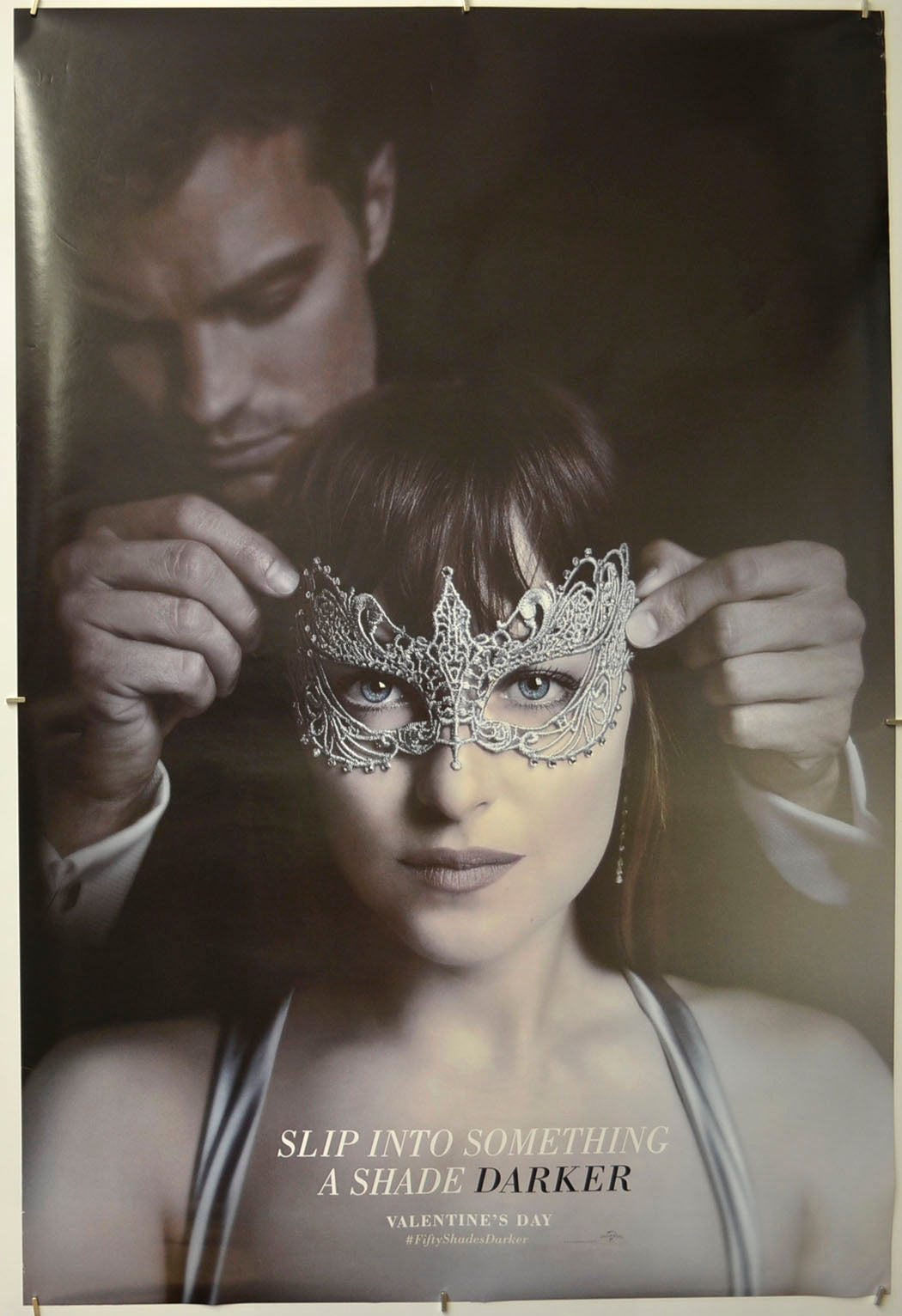 Fifty Shades Darker (Teaser / Advance Version)  Original One Sheet Poster - Film Poster - Movie Poster