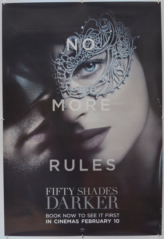 Fifty Shades Darker (Teaser / Advance Version 2)  Original One Sheet Poster - Film Poster - Movie Poster