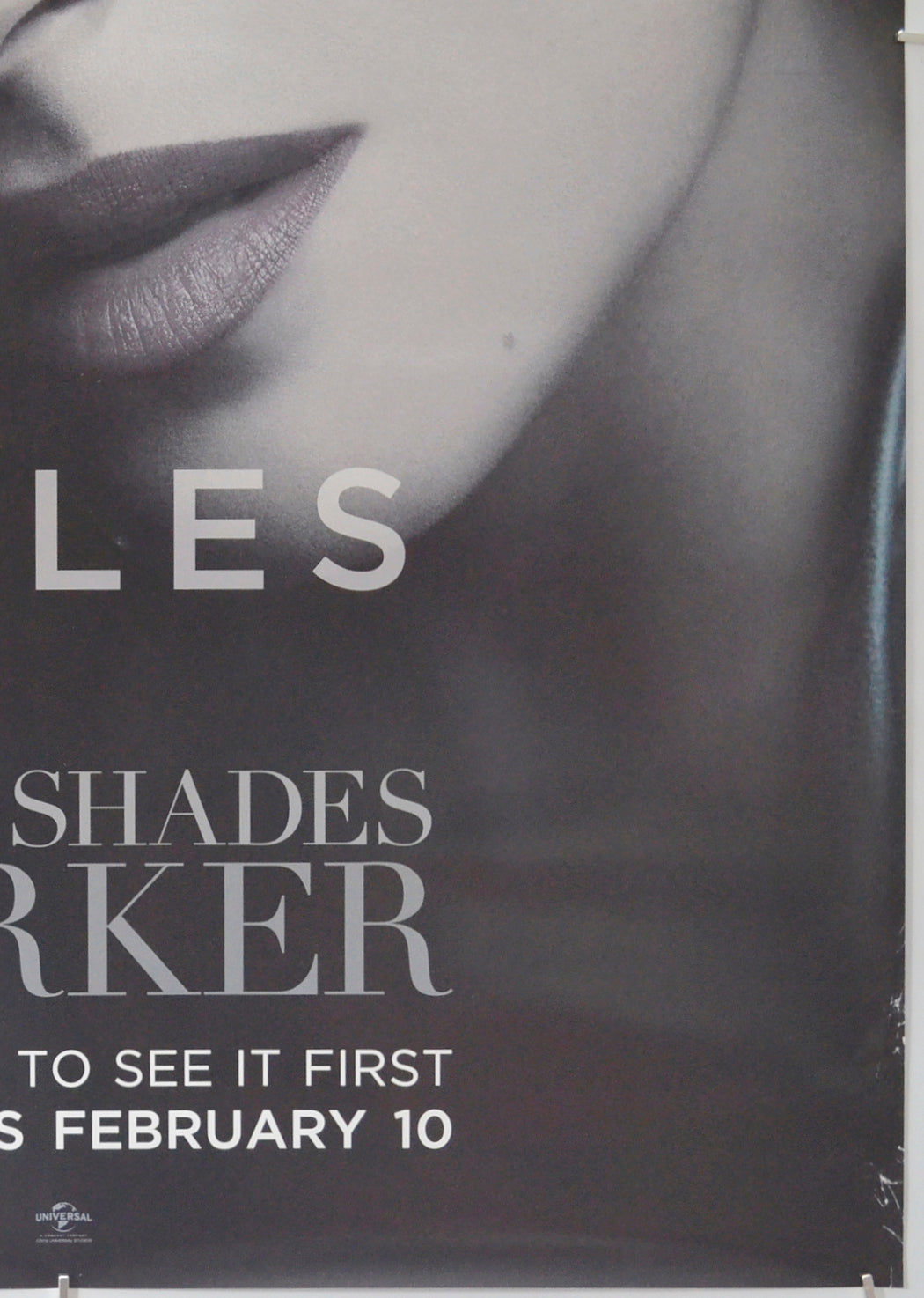 FIFTY SHADES DARKER (Bottom Right) Cinema One Sheet Movie Poster 