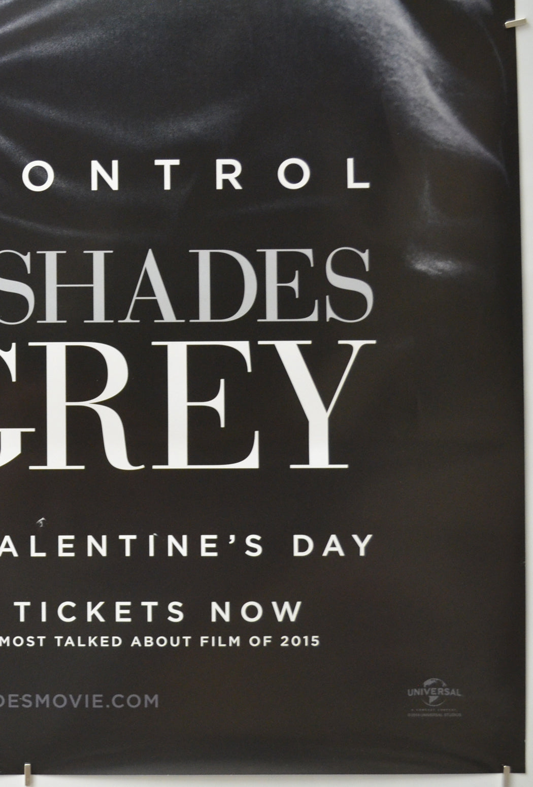 FIFTY SHADES OF GREY (Bottom Right) Cinema One Sheet Movie Poster 