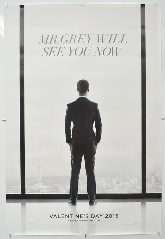 Fifty Shades Of Grey  (Teaser / Advance Version)   Original One Sheet Poster - Film Poster - Movie Poster