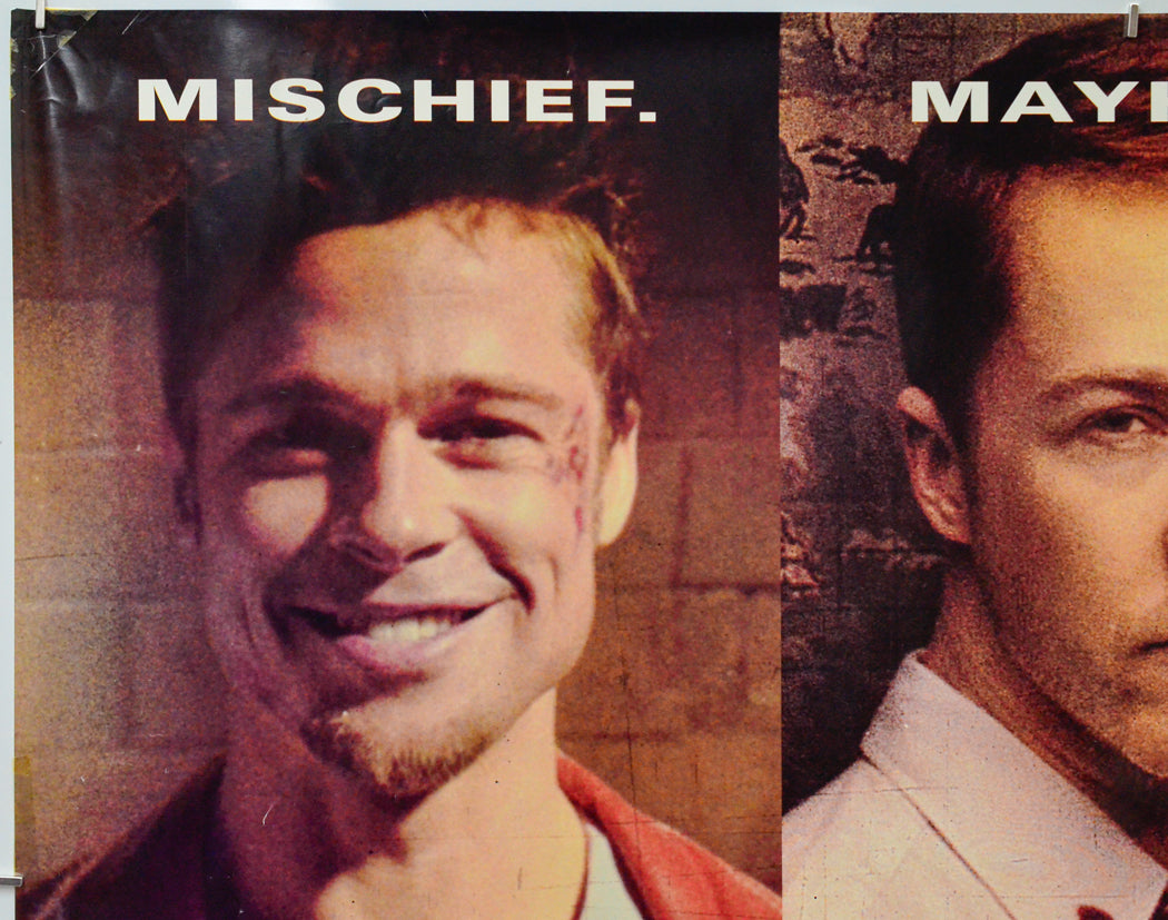 Fight Club (Top Left) Cinema Quad Movie Poster 