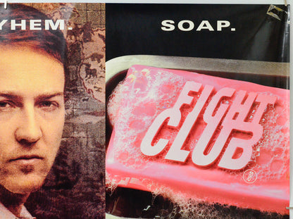 Fight Club (Top Right) Cinema Quad Movie Poster 