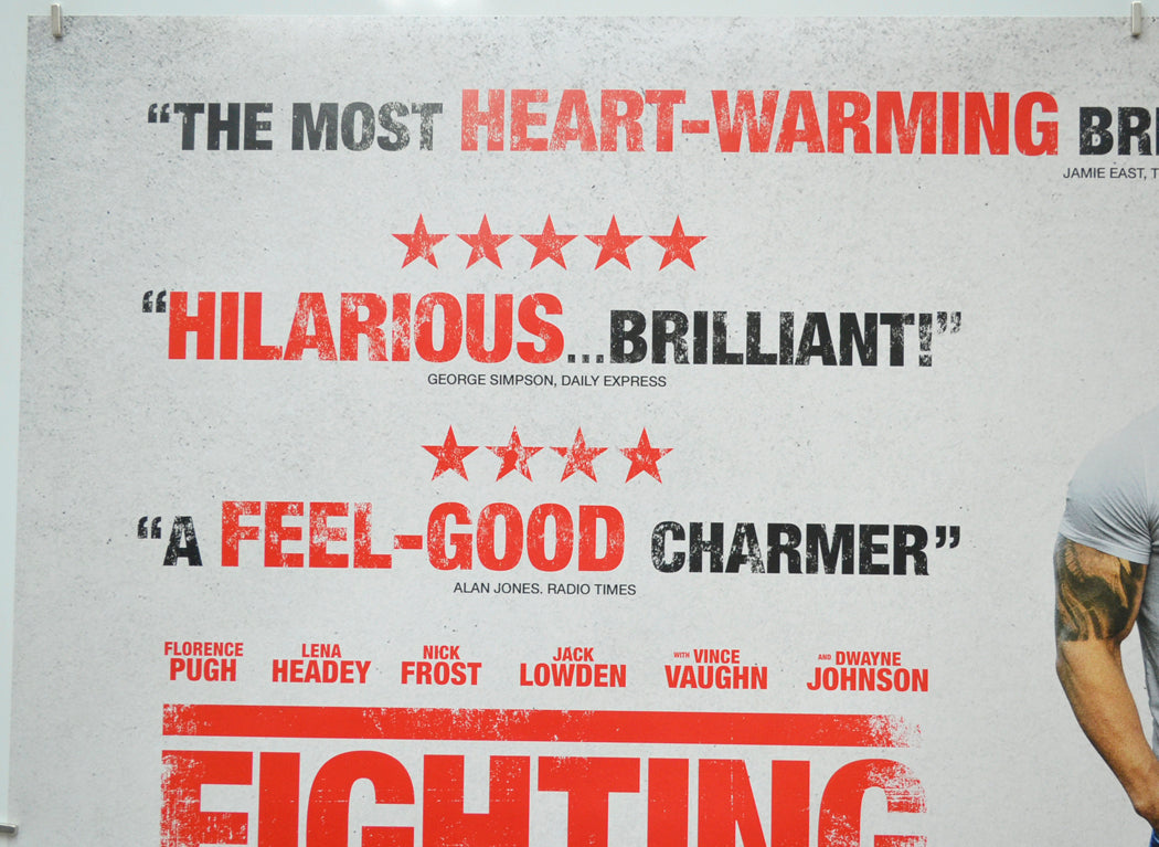 FIGHTING WITH MY FAMILY (Top Left) Cinema Quad Movie Poster 