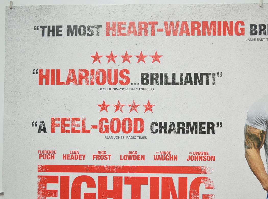 FIGHTING WITH MY FAMILY (Top Left) Cinema Quad Movie Poster 