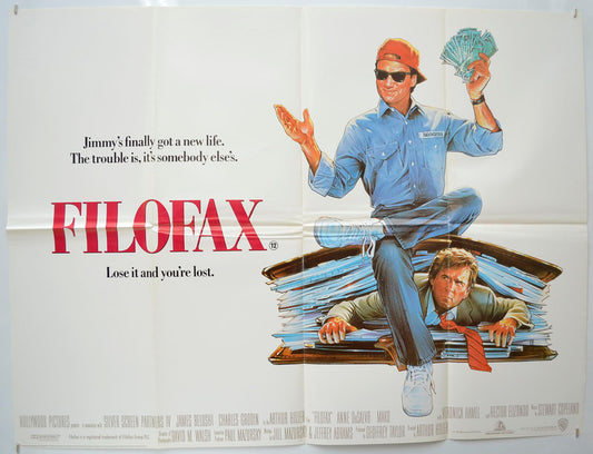 Filofax (a.k.a. Taking Care Of Business ) Original Quad Poster - Film Poster - Movie Poster