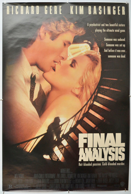 Final Analysis  Original One Sheet Poster - Film Poster - Movie Poster