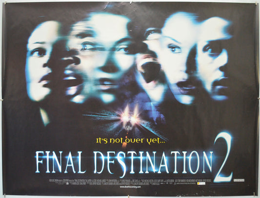 Final Destination 2 - Original Quad Poster - Film Poster - Movie Poster