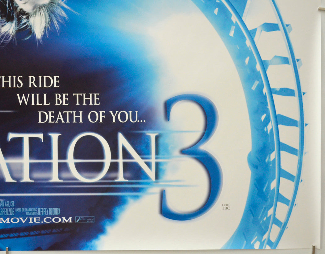 FINAL DESTINATION 3 (Bottom Right) Cinema Quad Movie Poster 