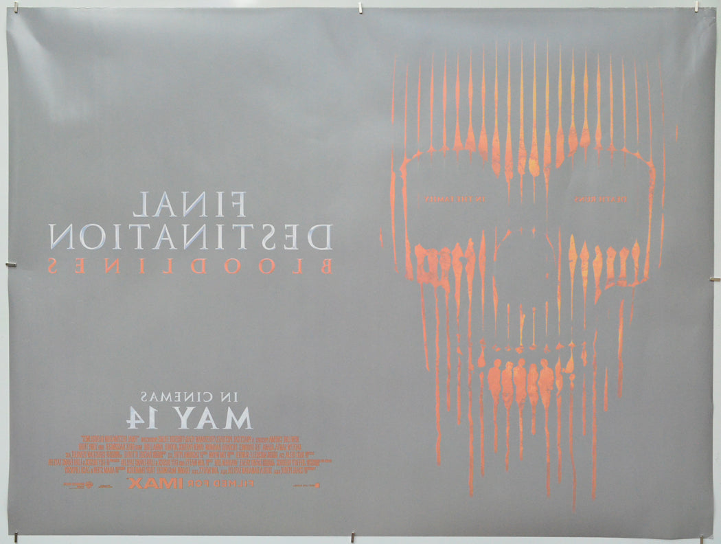Final Destination: Bloodlines (Back) Cinema Quad Movie Poster 