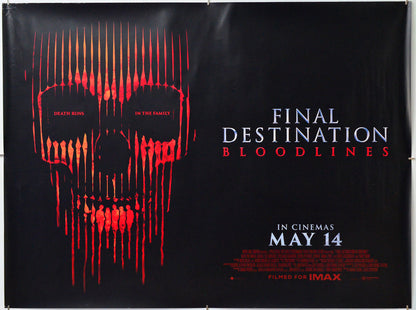 Final Destination: Bloodlines - Original Quad Poster - Film Poster - Movie Poster