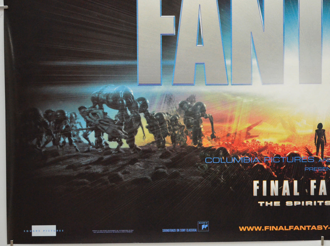 FINAL FANTASY : THE SPIRITS WITHIN (Bottom Left) Cinema Quad Movie Poster 