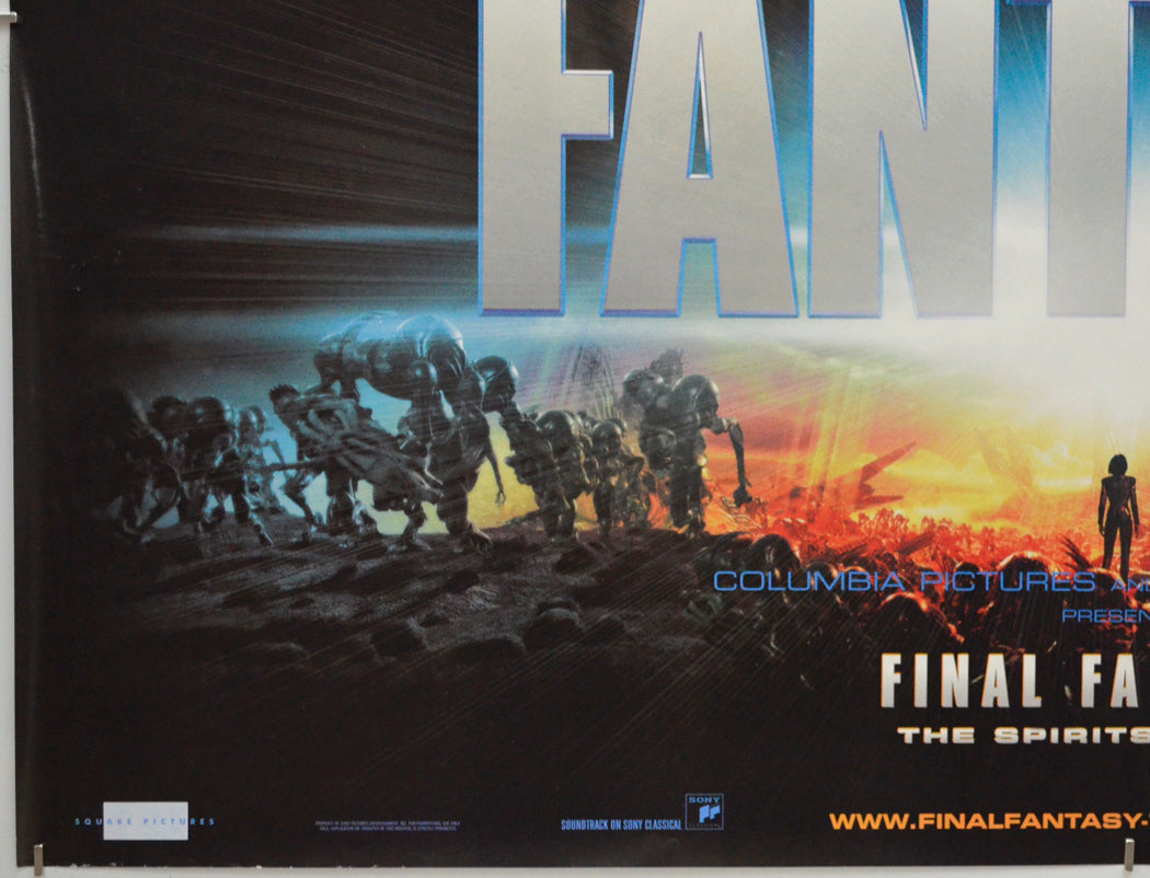 FINAL FANTASY : THE SPIRITS WITHIN (Bottom Left) Cinema Quad Movie Poster 