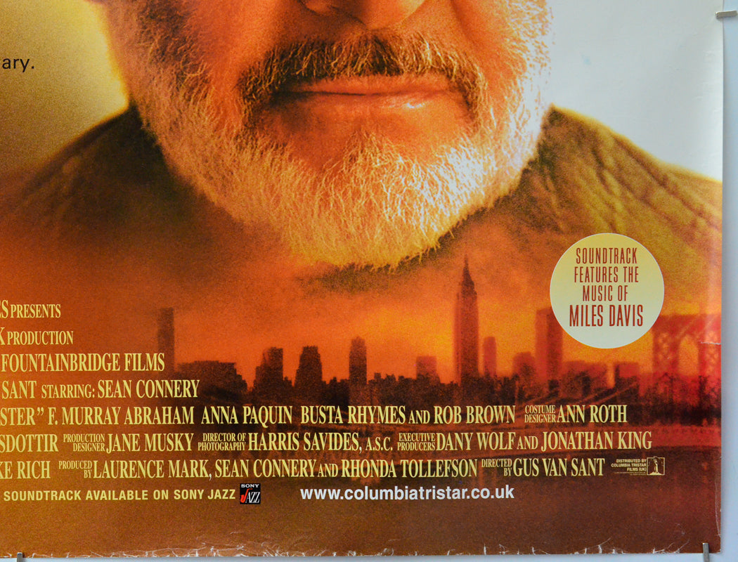 Finding Forrester (Bottom Right) Cinema Quad Movie Poster 