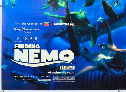 FINDING NEMO (Bottom Left) Cinema Quad Movie Poster 