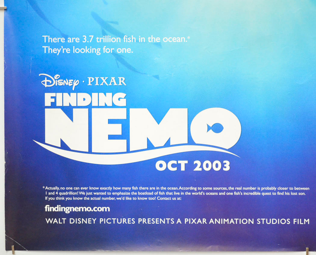 FINDING NEMO (Bottom Left) Cinema Quad Movie Poster 