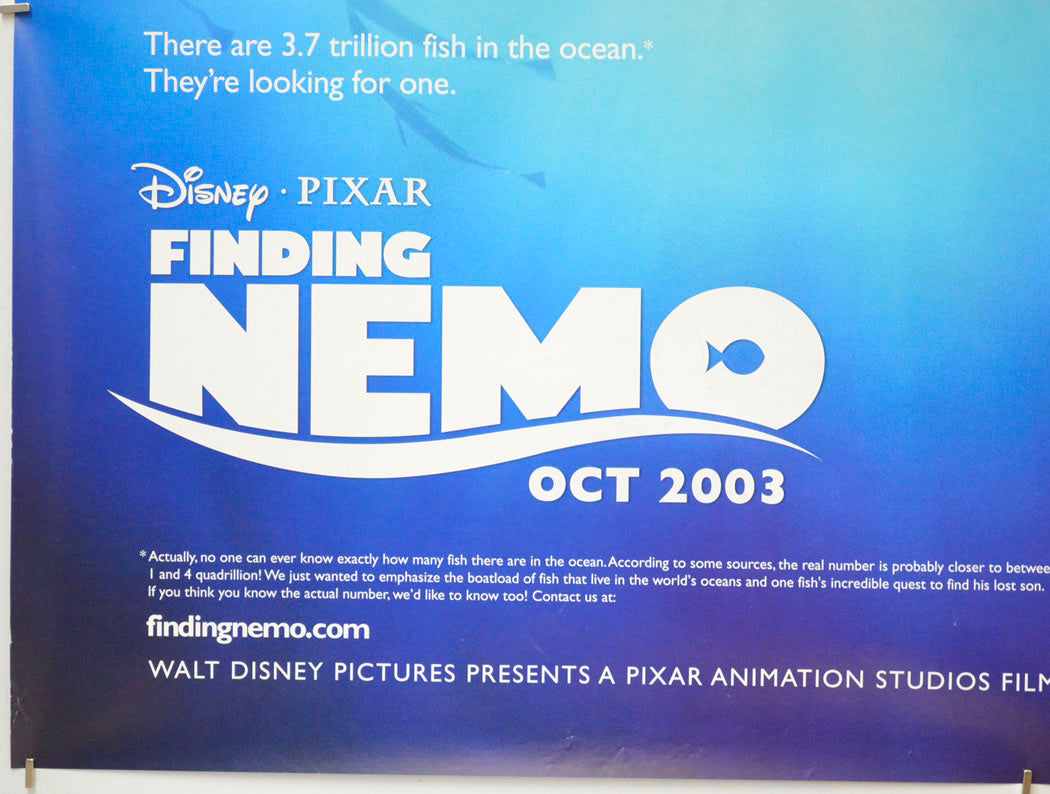 FINDING NEMO (Bottom Left) Cinema Quad Movie Poster 