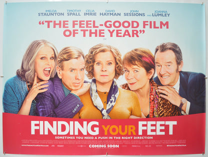 Finding Your Feet  - Original Quad Poster - Film Poster - Movie Poster