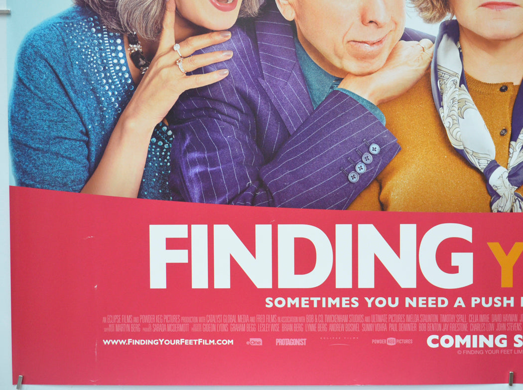 FINDING YOUR FEET (Bottom Left) Cinema Quad Movie Poster 